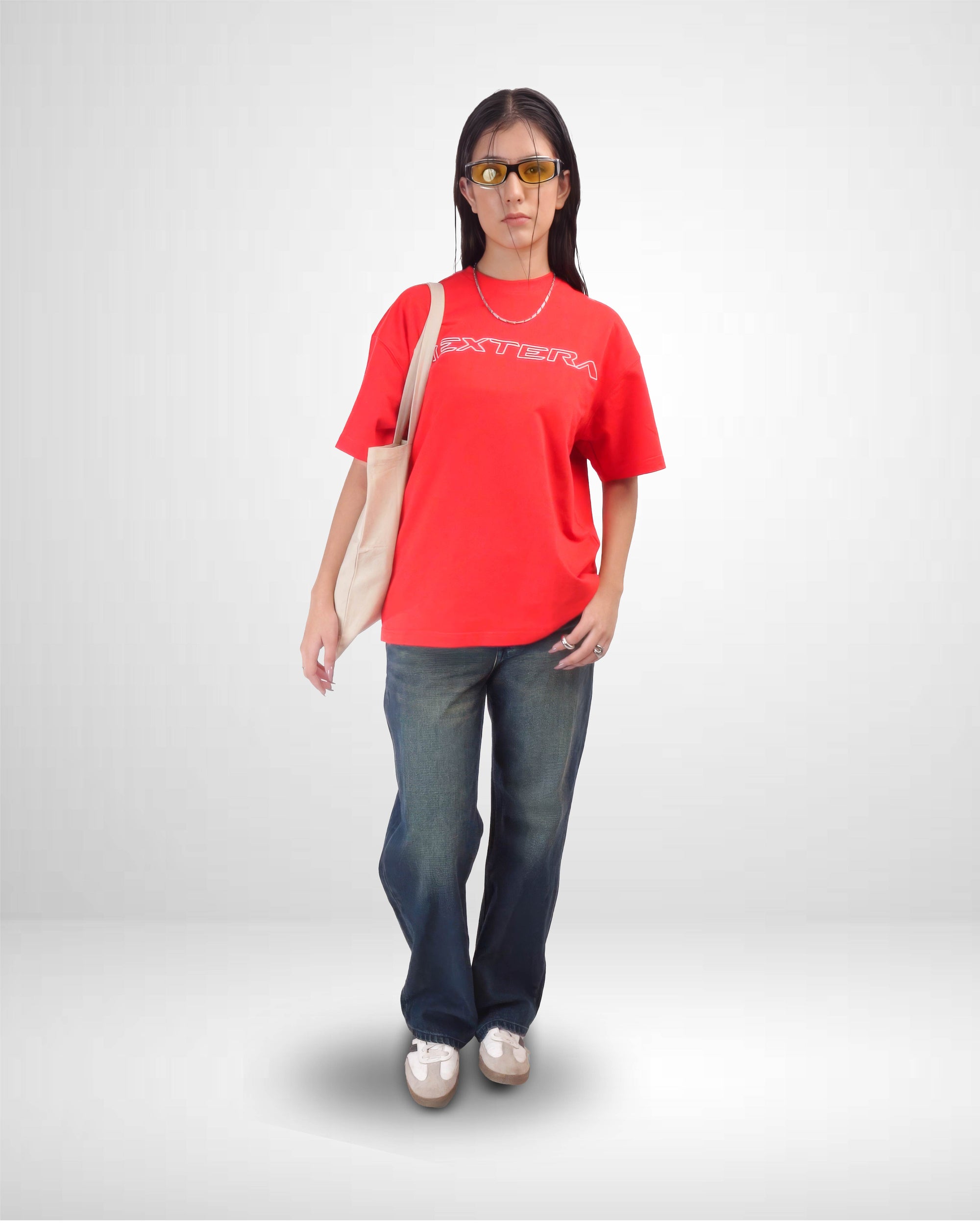 Blue Vintage Straight Fit Denim